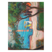Edvard Munch - Dans op het strand Tafelkleed (Voorkant)