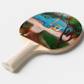 Edvard Munch - Dans op het strand Tafeltennisbatje (Voorkant Gekanteld)