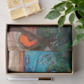 Edvard Munch - Dans op het strand Tissuepapier (Geschenk)