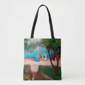 Edvard Munch - Dans op het strand Tote Bag (Voorkant)