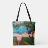 Edvard Munch - Dans op het strand Tote Bag (Achterkant)