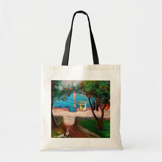 Edvard Munch - Dans op het strand Tote Bag (Voorkant)