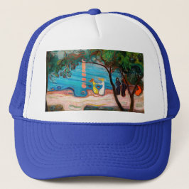 Edvard Munch - Dans op het strand Trucker Pet