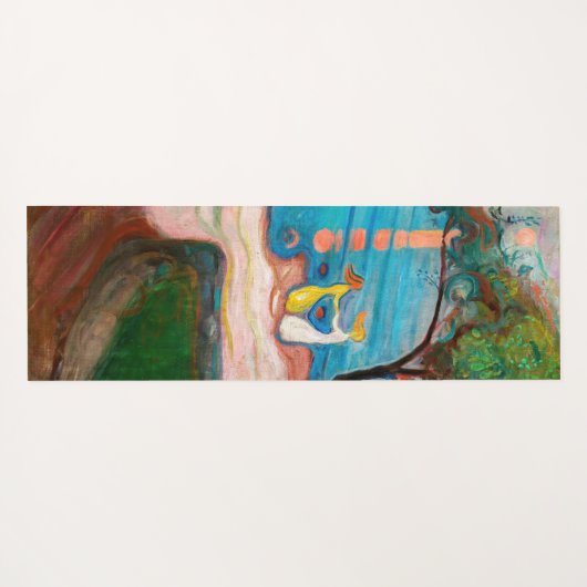 Edvard Munch - Dans op het strand Yogamat (Achterkant (horizontaal))