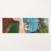 Edvard Munch - Dans op het strand Yogamat (Voorkant (horizontaal))