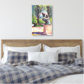 Edvard Munch - De Denker van Rodin Canvas Afdruk (Insitu (Slaapkamer))