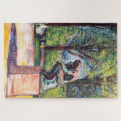 Edvard Munch - De Denker van Rodin Legpuzzel (Horizontaal)
