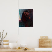 Edvard Munch - De Kus Poster (Keuken)