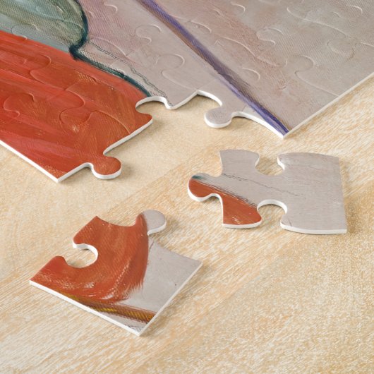 Edvard Munch - De meisjes op de brug 1901 Legpuzzel (Zijkant)