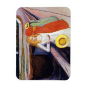 Edvard Munch - De meisjes op de brug 1901 Magneet (Verticaal)