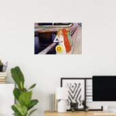 Edvard Munch - De Meisjes op de Brug 1901 Poster (Thuiskantoor)