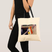 Edvard Munch - De meisjes op de brug 1901 Tote Bag (Voorkant (product))