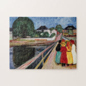 Edvard Munch - De meisjes op de brug 1902 Legpuzzel (Horizontaal)