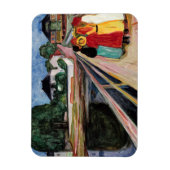 Edvard Munch - De meisjes op de brug 1902 Magneet (Verticaal)