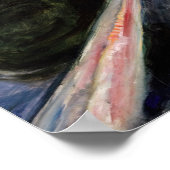 Edvard Munch - De meisjes op de brug 1902 Poster (Hoek)