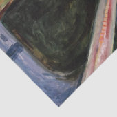 Edvard Munch - De meisjes op de brug 1902 Tissuepapier (Detail)