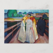 Edvard Munch - De meisjes op de brug 1903 Briefkaart (Voorkant)