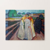 Edvard Munch - De meisjes op de brug 1903 Legpuzzel (Horizontaal)