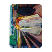 Edvard Munch - De meisjes op de brug 1903 Magneet (Verticaal)