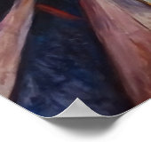 Edvard Munch - De Meisjes op de Brug 1903 Poster (Hoek)