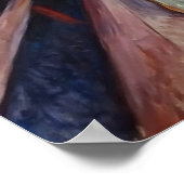 Edvard Munch - De Meisjes op de Brug 1903 Poster (Hoek)