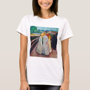 Edvard Munch - De meisjes op de brug 1903 T-shirt