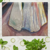 Edvard Munch - De meisjes op de brug 1903 Theedoek (Gevouwen)