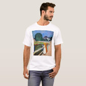 Edvard Munch - De meisjes op de brug in de witte n T-shirt (Voorkant volledig)