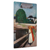 Edvard Munch - De meisjes op de brug Klembord (Rechts)