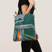 Edvard Munch - De meisjes op de brug, Lithograaf Tote Bag (Dichtbij)
