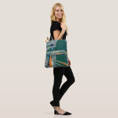 Edvard Munch - De meisjes op de brug, Lithograaf Tote Bag (Op model)