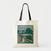 Edvard Munch - De meisjes op de brug, Lithograaf Tote Bag (Voorkant)