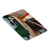 Edvard Munch - De meisjes op de brug Magneet (Rechterzijde)