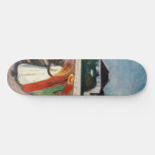 Edvard Munch - De meisjes op de brug Persoonlijk Skateboard (Horizontaal)