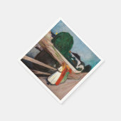 Edvard Munch - De meisjes op de brug Servet (Hoek)