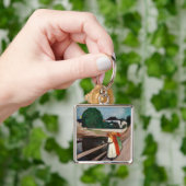 Edvard Munch - De meisjes op de brug Sleutelhanger (Hand)