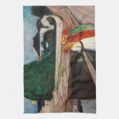 Edvard Munch - De meisjes op de brug Theedoek (Verticaal)