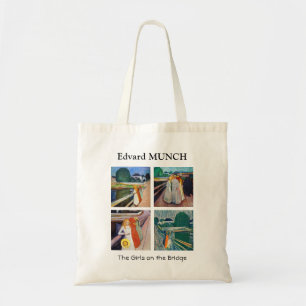 Edvard Munch - De meisjes op de brug Tote Bag