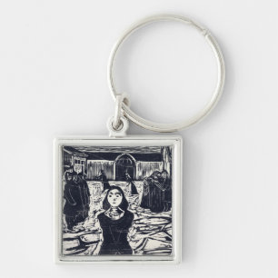 Edvard Munch De Pretendenten Het Laatste Uur Sleutelhanger
