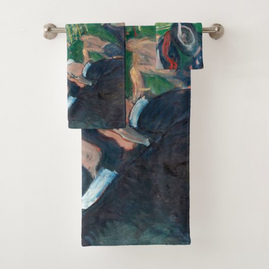 Edvard Munch - De Roulette-tabel in Monte Carlo Bad Handdoek (Insitu)