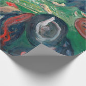 Edvard Munch - De Roulette-tabel in Monte Carlo Cadeaupapier (Hoek)