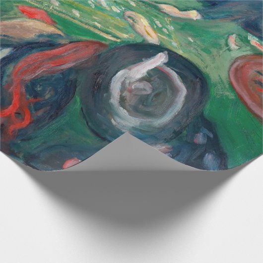 Edvard Munch - De Roulette-tabel in Monte Carlo Cadeaupapier (Hoek)