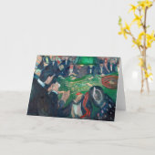 Edvard Munch - De Roulette-tabel in Monte Carlo Kaart (Gele Bloem)