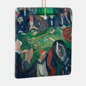 Edvard Munch - De Roulette-tabel in Monte Carlo Keramisch Ornament (Rechts)
