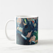 Edvard Munch - De Roulette-tabel in Monte Carlo Koffiemok (Links)