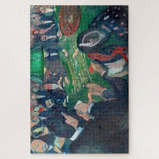 Edvard Munch - De Roulette-tabel in Monte Carlo Legpuzzel (Verticaal)