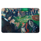 Edvard Munch - De Roulette-tabel in Monte Carlo Magneet (Horizontaal)
