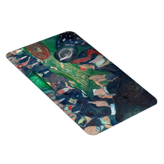 Edvard Munch - De Roulette-tabel in Monte Carlo Magneet (Rechterzijde)