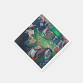 Edvard Munch - De Roulette-tabel in Monte Carlo Servet (Hoek)