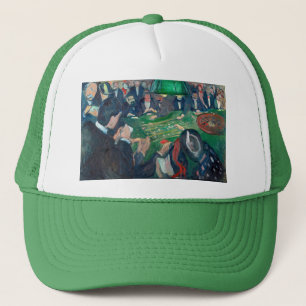 Edvard Munch - De Roulette-tabel in Monte Carlo Trucker Pet